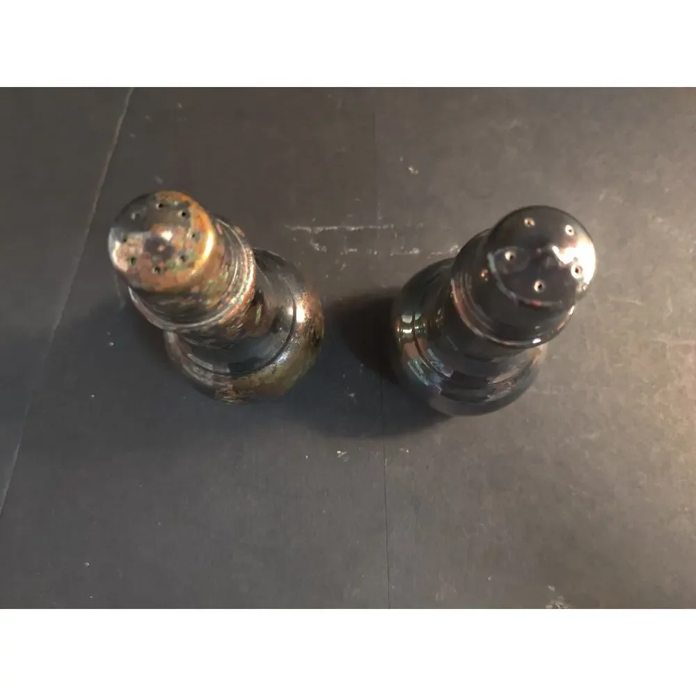 Vintage metal salt